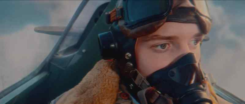 [airplane engines roaring]
