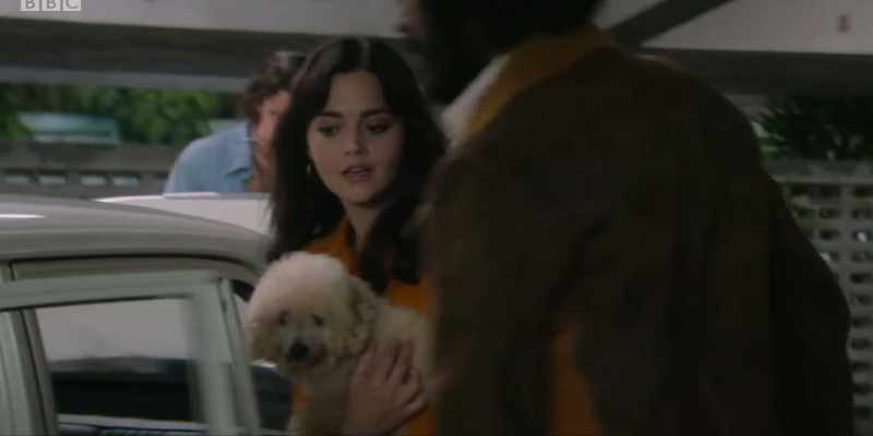 Ajay, has he told you what we're going to do with her?