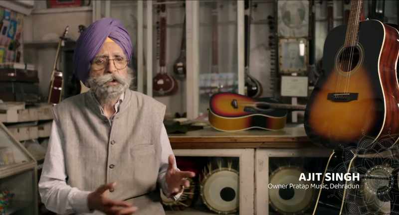 AJIT SINGH Owner PRATAP Music, Dehradun