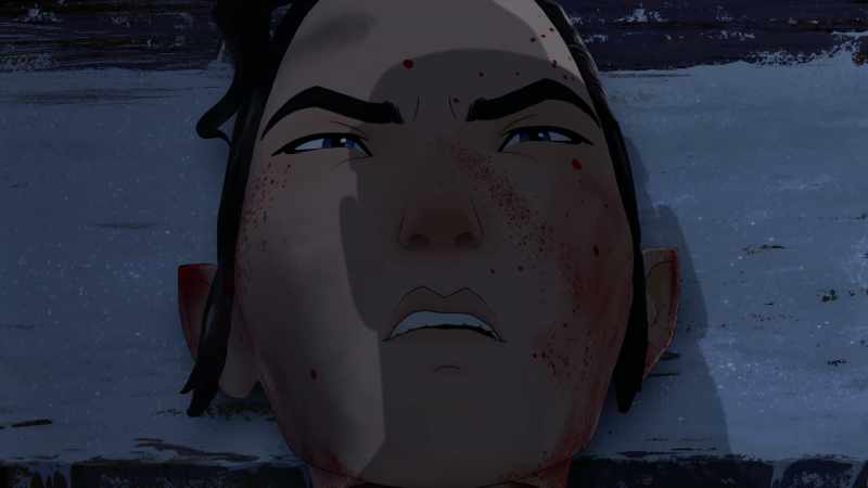 Akemi and I helped. She killed two men. I killed one