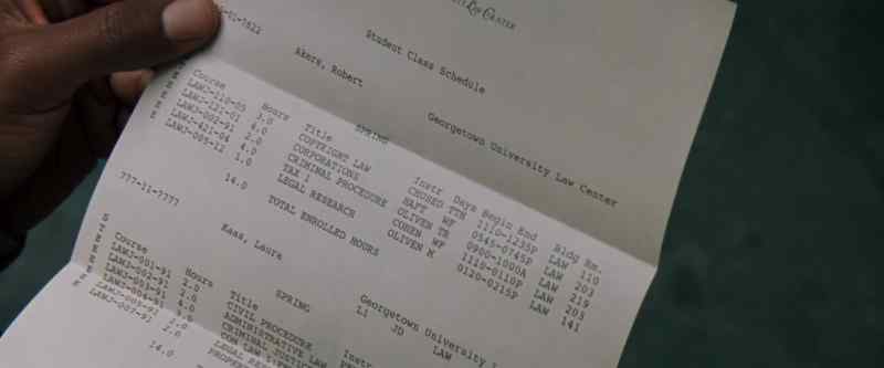 Akers has Criminal Procedure, Kaas has Administrative Law