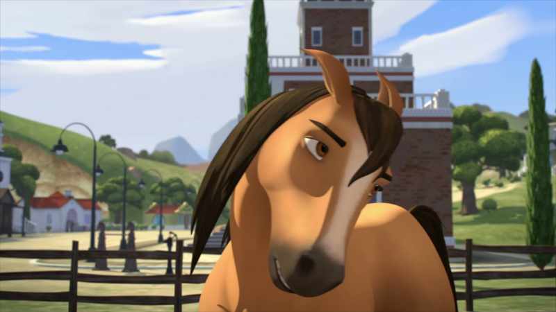 [Al] Where do you think you're going, horse?