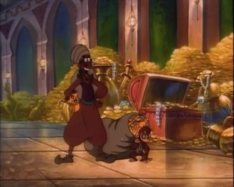 Aladdin, it's gaining!