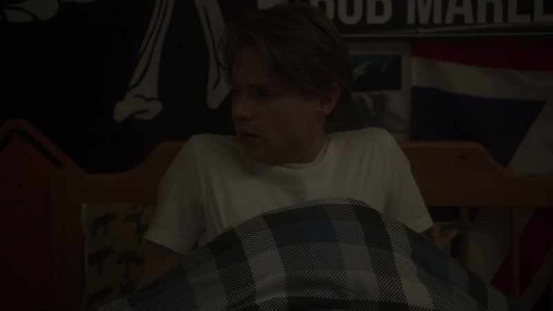[alarm beeping]