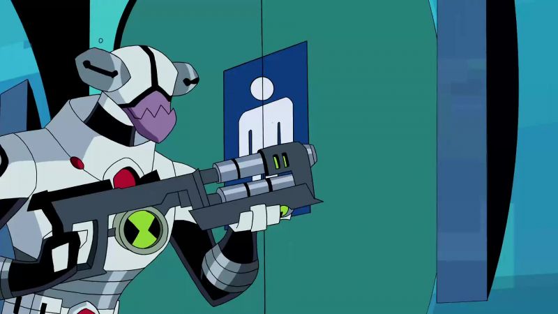 [ ALARM BLARING ] >> Ben: [ GRUNTS ]