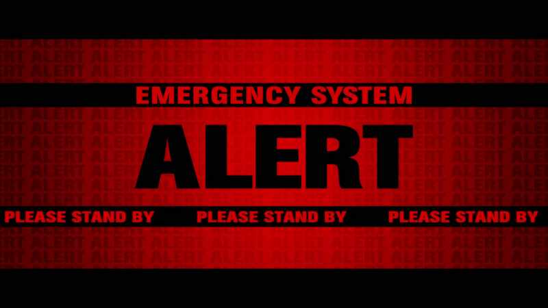 [ALARM SOUNDS]