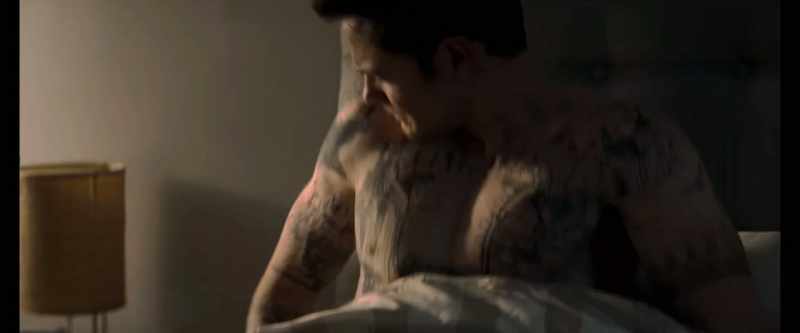 [alarm stops]