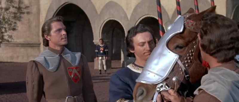 Alban has chosen lance and axe
