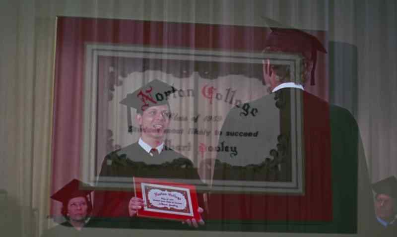 Albert Dooley, the student voted most likely to succeed