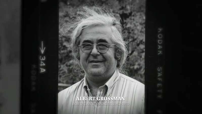 Albert Grossman, Bob's manager