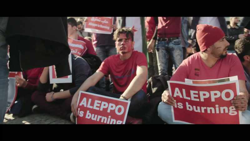 ALEPPO is burning