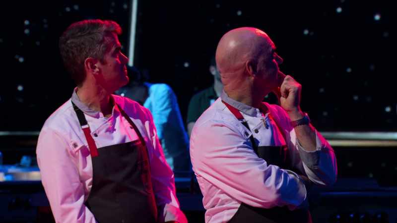 Alessandra, why will these gentlemen be cooking again tonight?