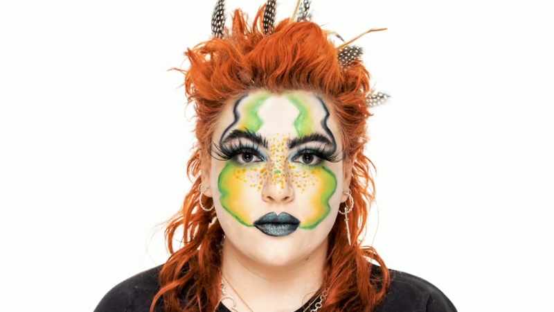 [Alex] My look is based on feral parakeets