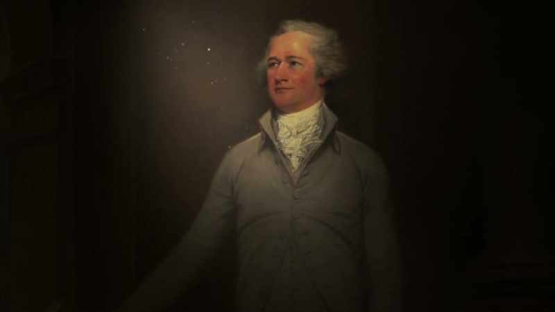 � Alexander Hamilton comes to the United States