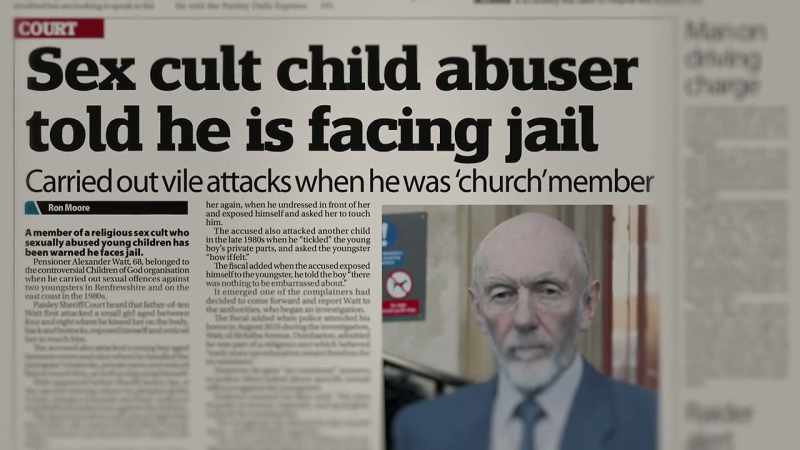 Alexander Watt, he admitted four charges
