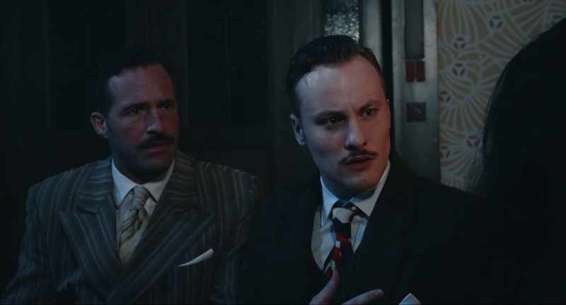 [Alfred stutters]