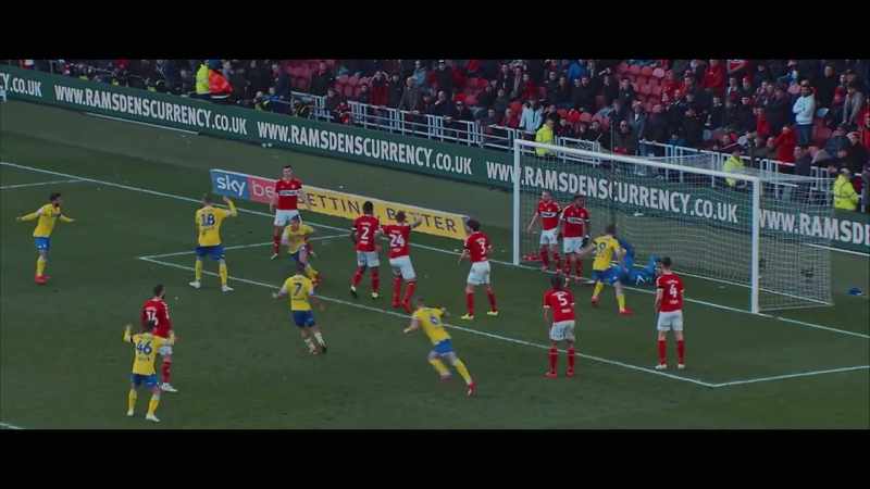 Alioski delivers, Cooper with a header, Phillips, he's scored!