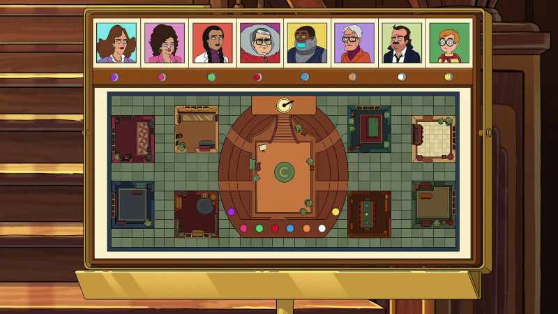 Alistair crafted a murder mystery party