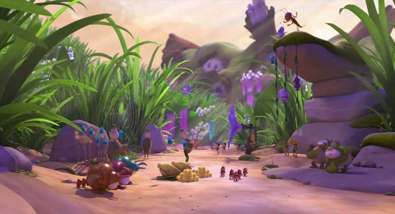 All bugs report to the gathering place