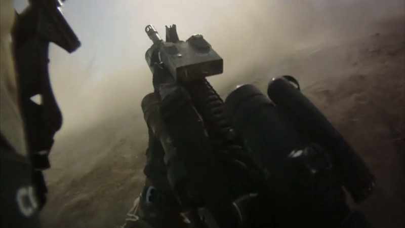 All you can really see is just dirt particles and just dust