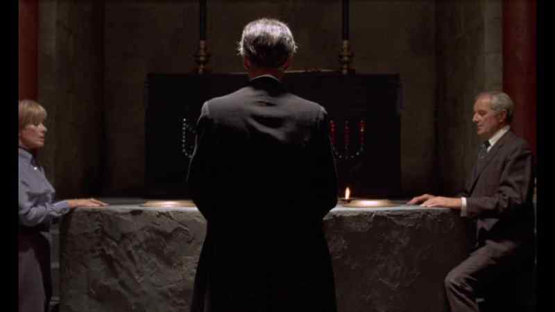 ALL: (CHANTING) Catherine. Catherine