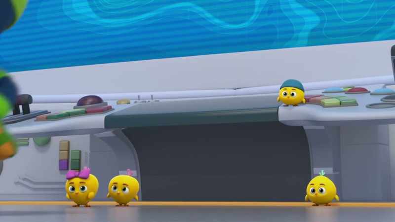 [all cheeping, chirping, and honking]