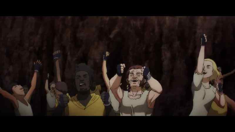 [all cheering]