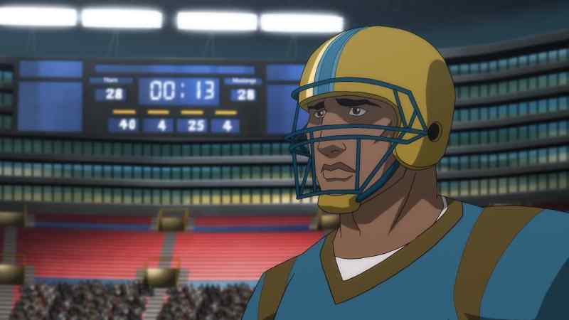 [ALL CHEERING]