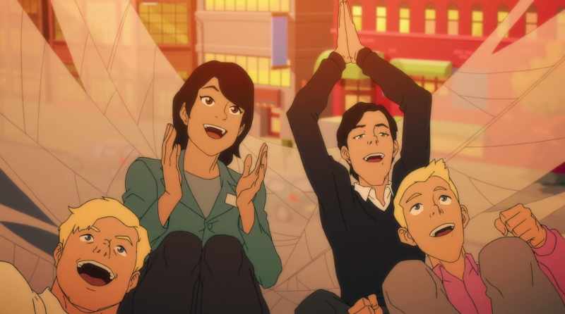 (ALL CHEERING)
