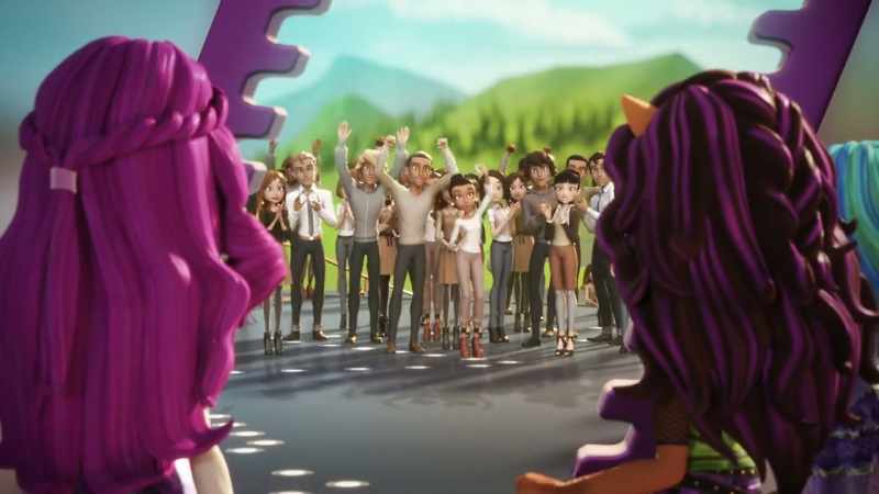 (ALL CHEERING)