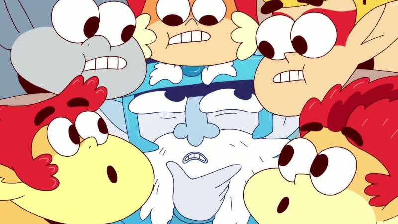 [all clamoring]