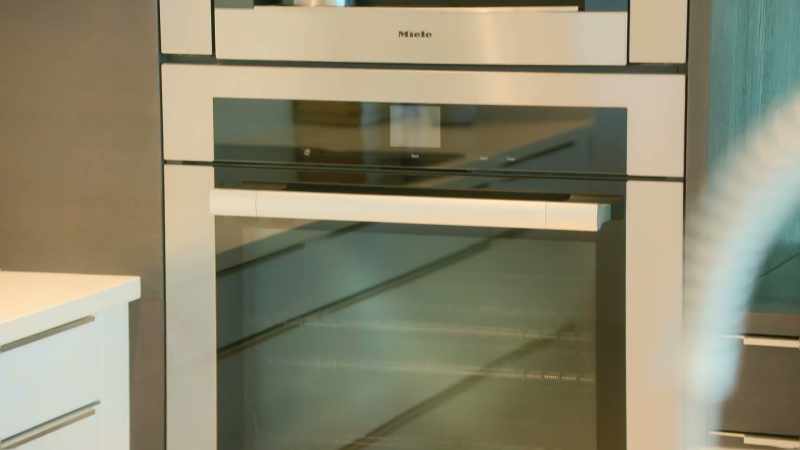 All custom cabinets, all Miele appliances