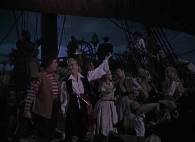 All: ♪ FOR ANY MOON WE'LL SAIL BENEATH ♪
