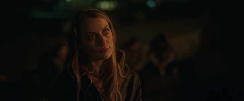All I know is that he was here, speaking with her