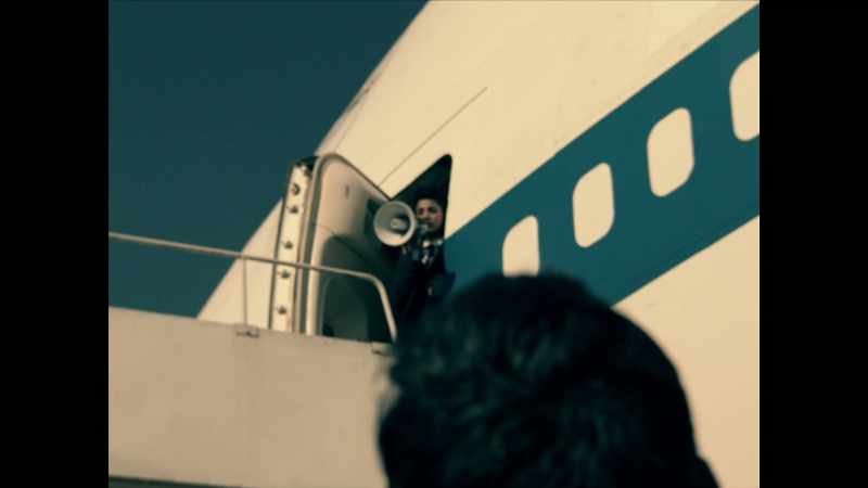 All I know is that they've got off the plane and gone somewhere