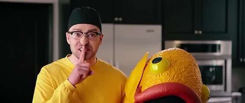 All I want to know who was in that fish costume