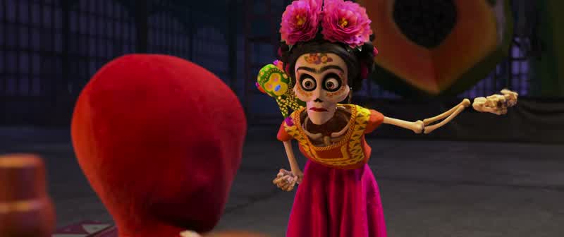 All just these weird, multiple Fridas in leotards