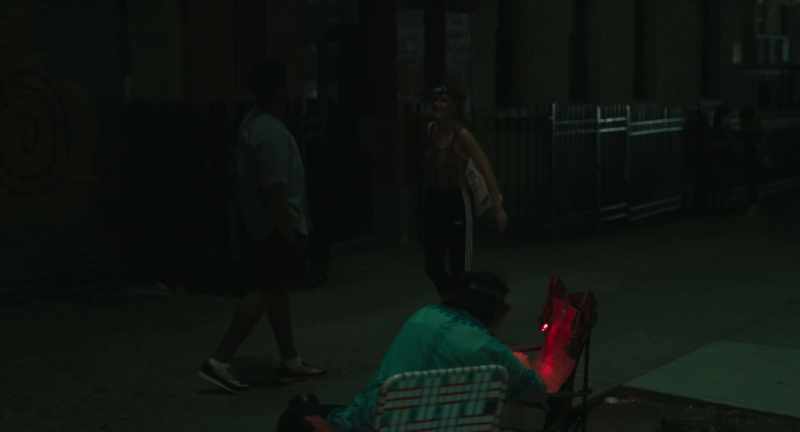 All we need is a baseball bat and a grocery cart