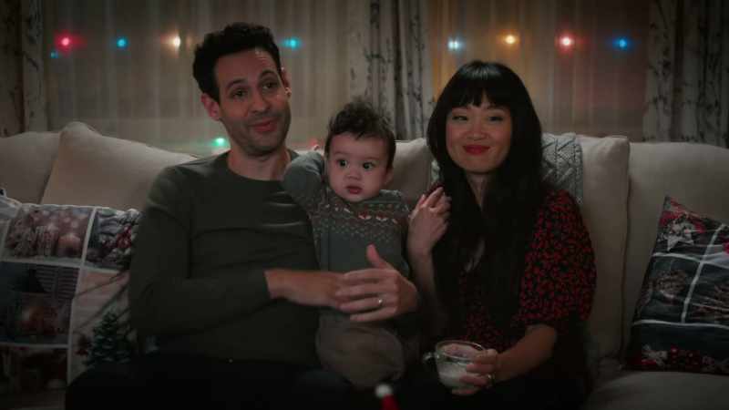 All we need is for Dad to come in here wearing a Santa hat