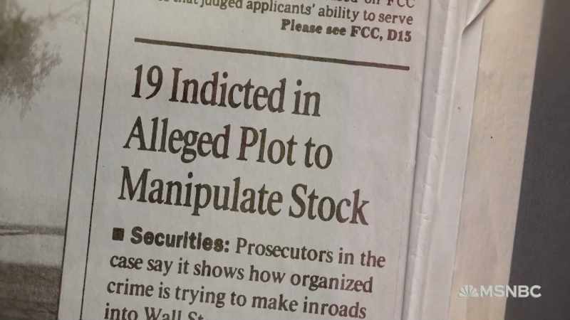 All of a sudden, everybody started getting arrested, and