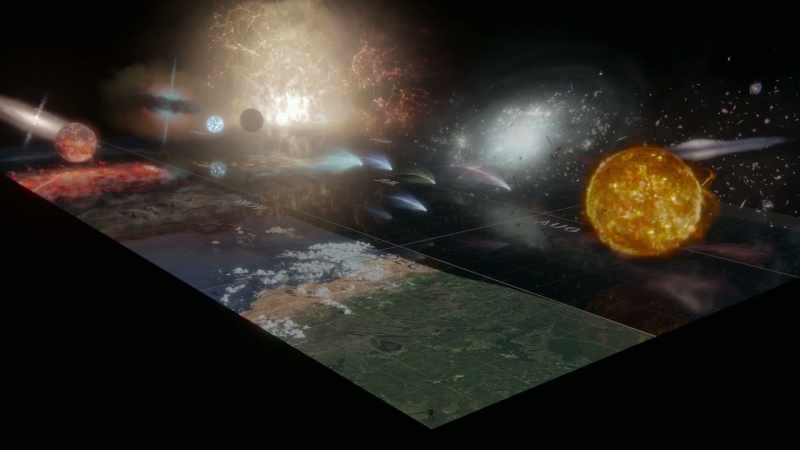 All of cosmic evolution, nearly 14 billion years