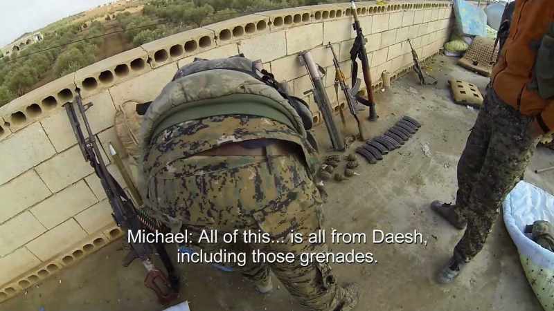 All of this is all from Daesh, including those grenades