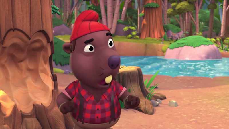 All over the forest? That's against the Beaver Code