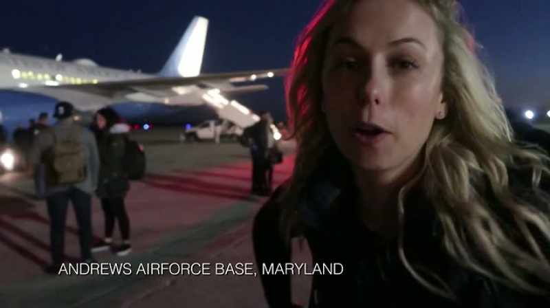 All right, we are here on Andrews Air Force Base