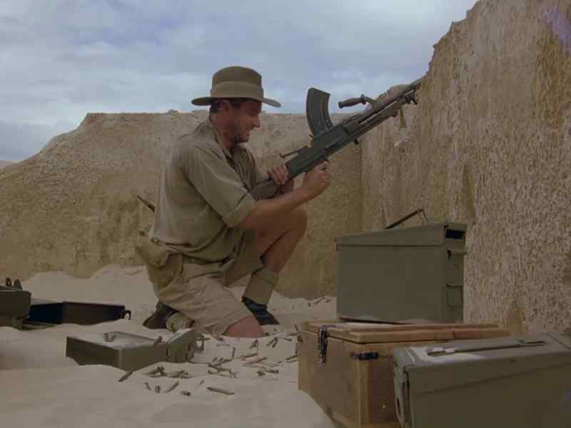 All right, cease fire!