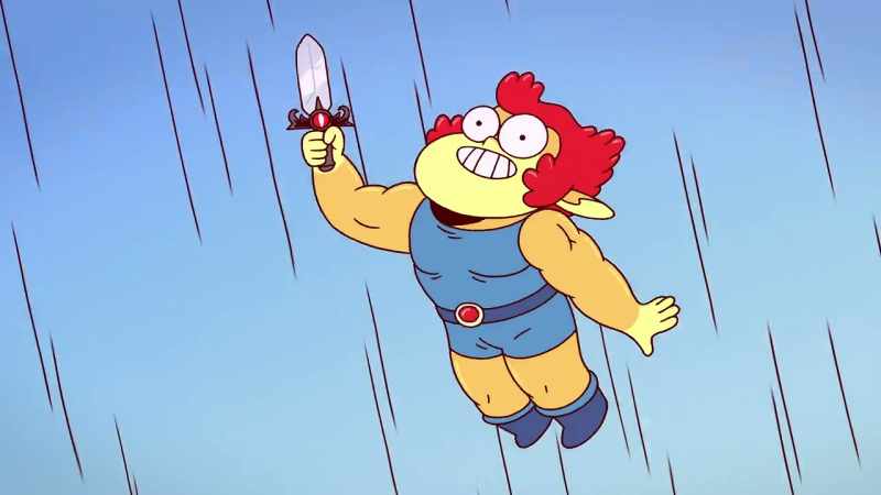 All right, Doom Staff, prepare to get sliced. -[SWISHING SWORD]