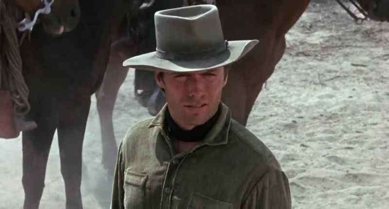 All right. Drop your gun belt, mister