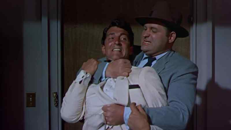 All right, easy, Sammy. You're wrinkling my cummerbund