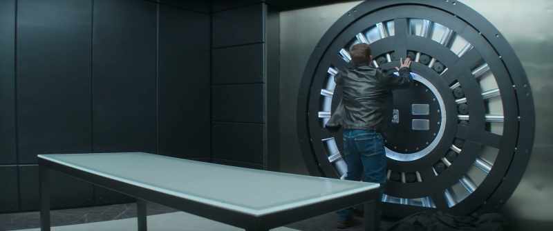 All right, emergency escape latch. Every vault has one