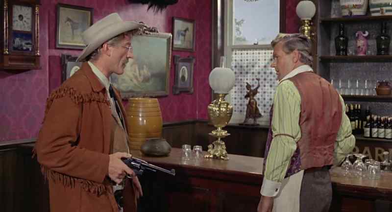 All right, get away from that bar, stranger. And don't try nothing